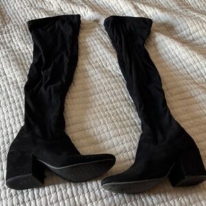 DV  Black Over-the-Knee Boots